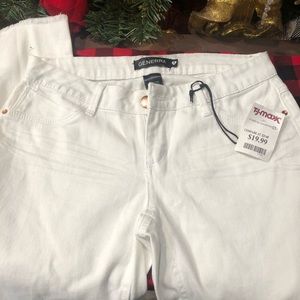 White jeans new!